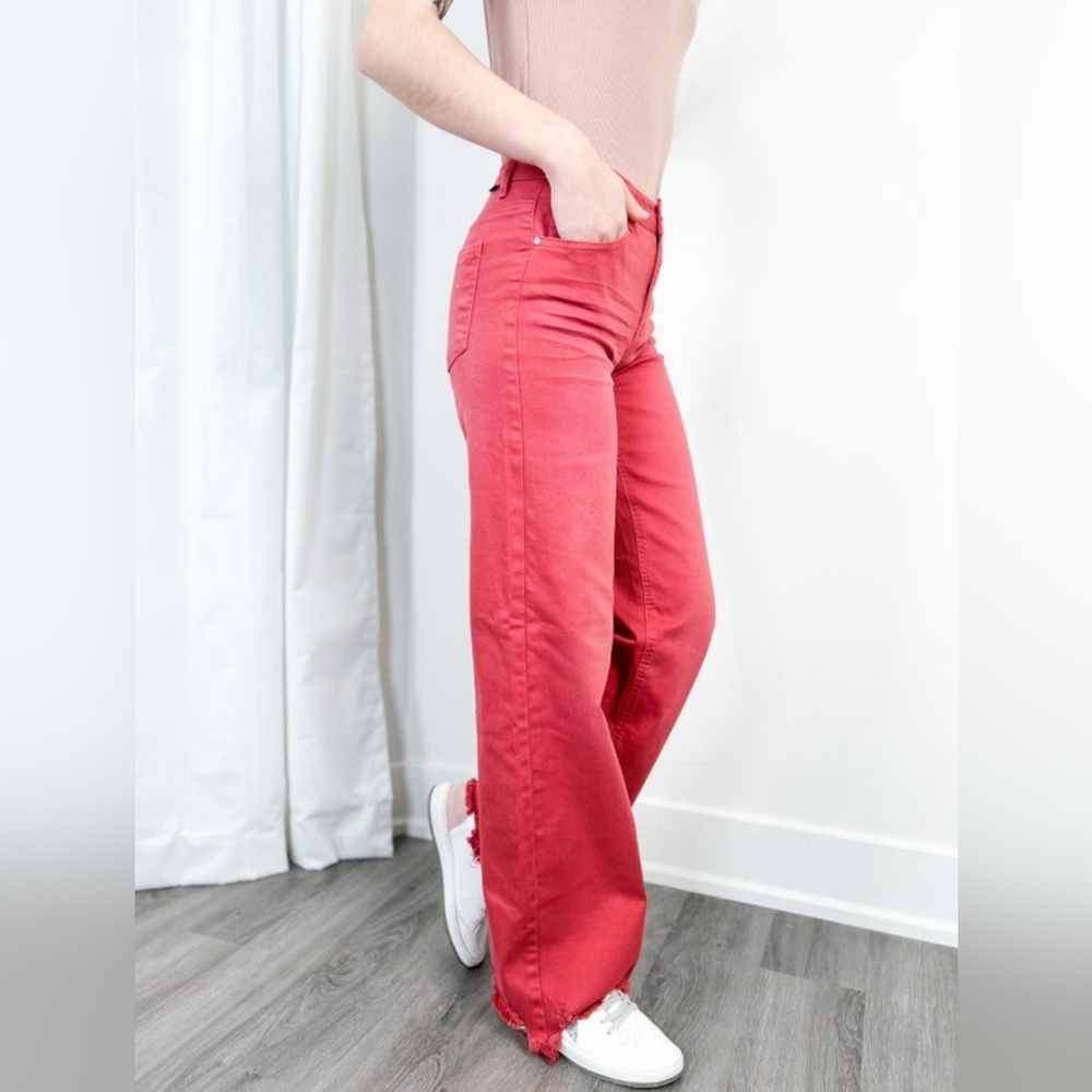 NWT Risen Jeans  size 13/31 Brick color